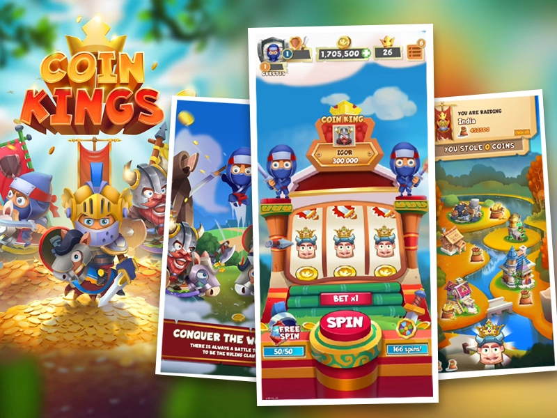 Coin kings game banner image